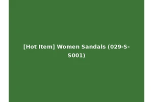 [Hot Item] Women Sandals (029-S-S001)