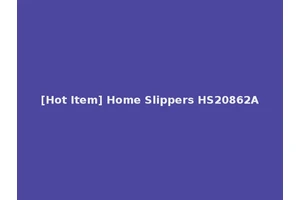 [Hot Item] Home Slippers HS20862A