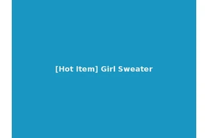 [Hot Item] Girl Sweater