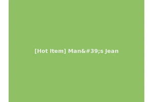 [Hot Item] Man's Jean