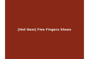 [Hot Item] Five Fingers Shoes