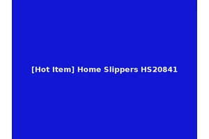 [Hot Item] Home Slippers HS20841