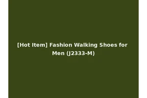 [Hot Item] Fashion Walking Shoes for Men (J2333-M)