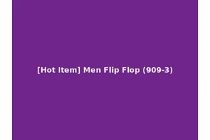[Hot Item] Men Flip Flop (909-3)