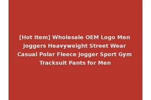 [Hot Item] Wholesale OEM Logo Men Joggers Heavyweight Street Wear Casual Polar Fleece Jogger Sport Gym Tracksuit Pants for Men