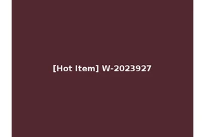 [Hot Item] W-2023927