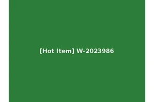 [Hot Item] W-2023986