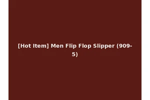 [Hot Item] Men Flip Flop Slipper (909-5)