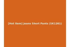 [Hot Item] Jeans Short Pants (SK1261)