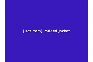 [Hot Item] Padded Jacket