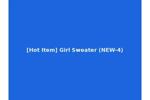 [Hot Item] Girl Sweater (NEW-4)