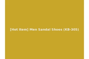 [Hot Item] Men Sandal Shoes (KB-305)