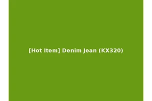 [Hot Item] Denim Jean (KX320)
