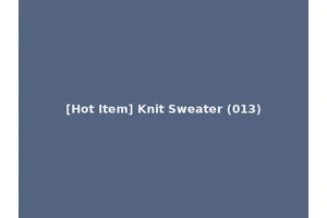 [Hot Item] Knit Sweater (013)