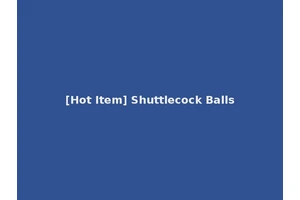 [Hot Item] Shuttlecock Balls
