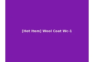 [Hot Item] Wool Coat Wc-1