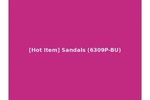 [Hot Item] Sandals (6309P-BU)