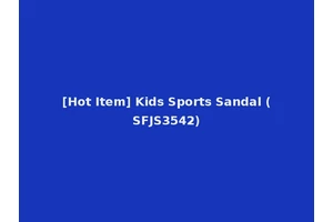 [Hot Item] Kids Sports Sandal (SFJS3542)