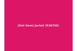 [Hot Item] Jacket (R26700)