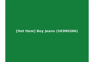 [Hot Item] Boy Jeans (SK990266)