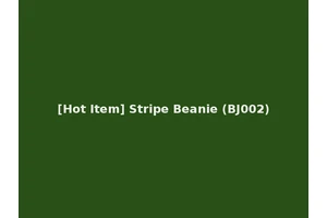 [Hot Item] Stripe Beanie (BJ002)