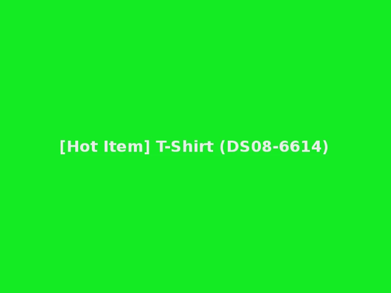 [Hot Item] T-Shirt (DS08-6614)