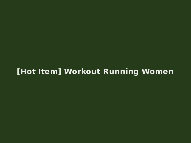 [Hot Item] Workout Running Women