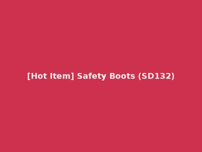 [Hot Item] Safety Boots (SD132)