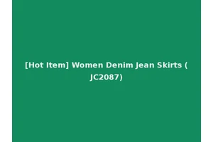 [Hot Item] Women Denim Jean Skirts (JC2087)