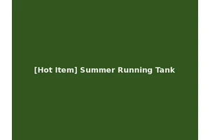 [Hot Item] Summer Running Tank