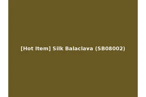 [Hot Item] Silk Balaclava (SB08002)