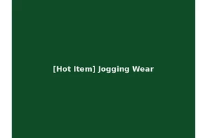 [Hot Item] Jogging Wear
