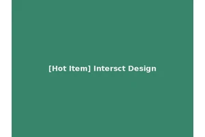 [Hot Item] Intersct Design