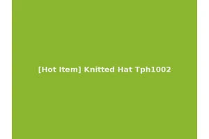 [Hot Item] Knitted Hat Tph1002