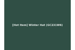 [Hot Item] Winter Hat (GC231W6)