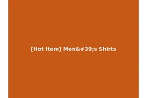 [Hot Item] Men's Shirts