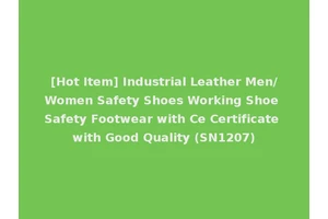 [Hot Item] Industrial Leather Men/Women Safety Shoes Working Shoe Safety Footwear with Ce Certificate with Good Quality (SN1207)