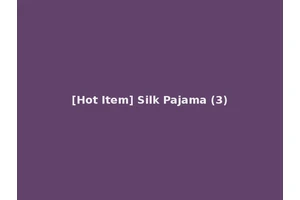 [Hot Item] Silk Pajama (3)