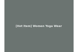 [Hot Item] Women Yoga Wear
