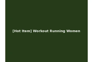 [Hot Item] Workout Running Women