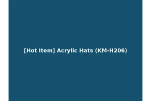 [Hot Item] Acrylic Hats (KM-H206)