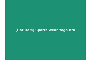[Hot Item] Sports Wear Yoga Bra