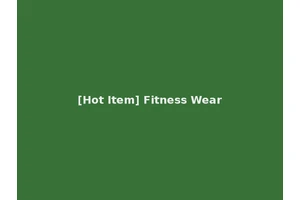 [Hot Item] Fitness Wear