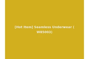 [Hot Item] Seamless Underwear (W85003)