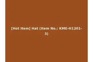 [Hot Item] Hat (Item No.: KME-H1201-3)