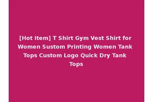 [Hot Item] T Shirt Gym Vest Shirt for Women Sustom Printing Women Tank Tops Custom Logo Quick Dry Tank Tops