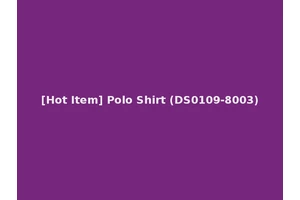 [Hot Item] Polo Shirt (DS0109-8003)
