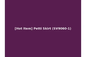 [Hot Item] Petti Skirt (SV9060-1)