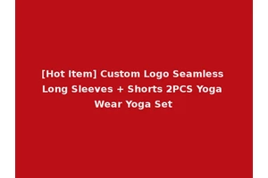 [Hot Item] Custom Logo Seamless Long Sleeves + Shorts 2PCS Yoga Wear Yoga Set