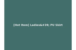 [Hot Item] Ladies' PU Skirt